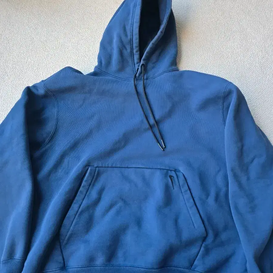 나이키 블루 후드티 XL