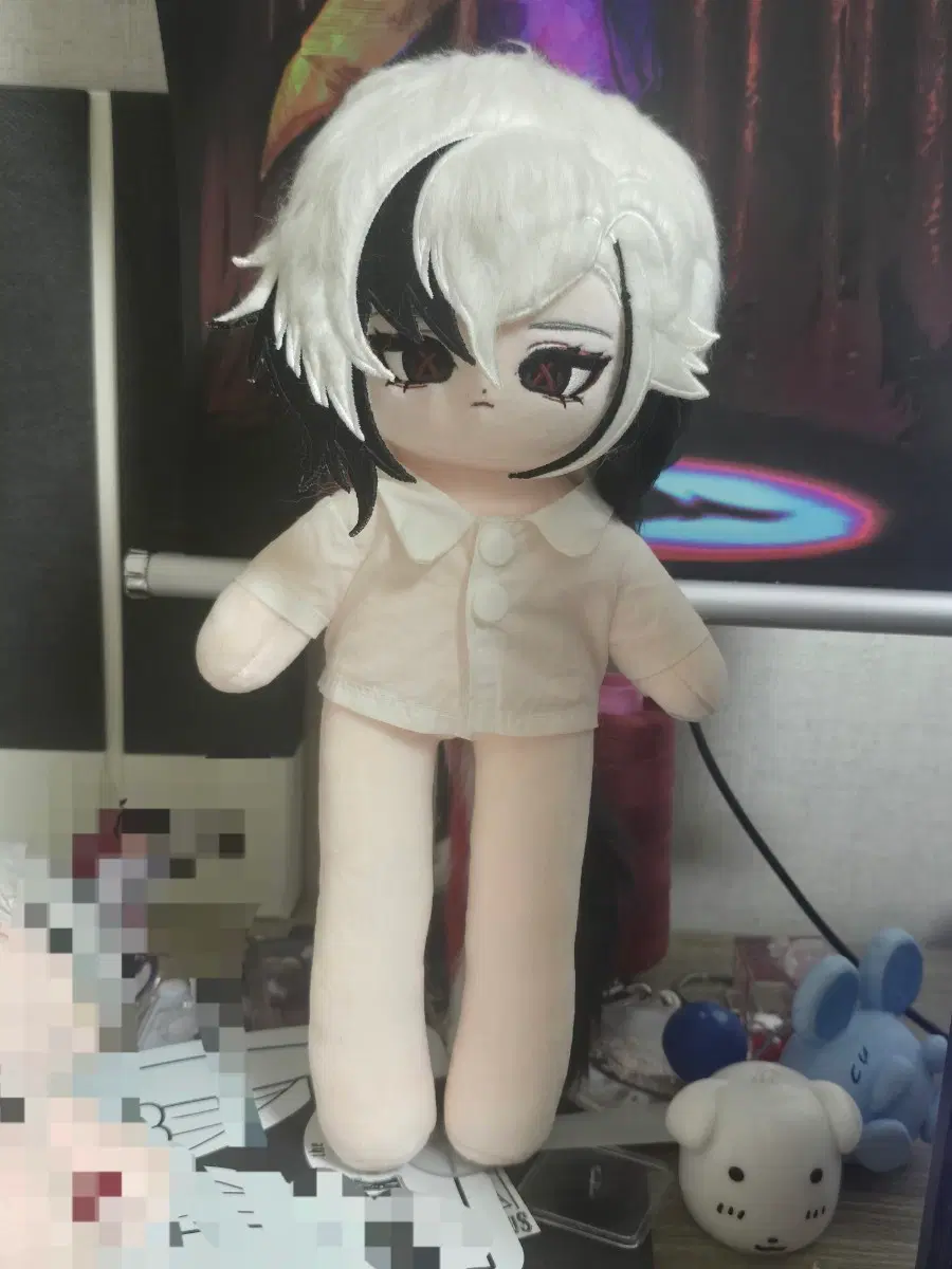 원신 아를레키노 뼈깅 25cm