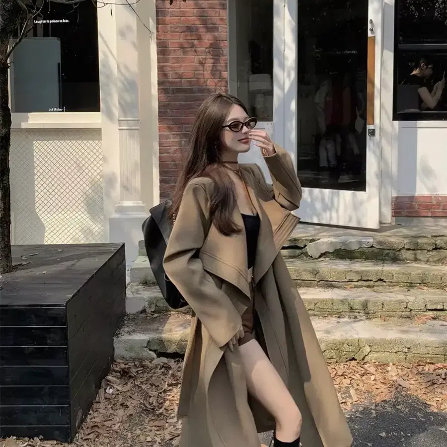 468. 바닐라베이 카멜색 트렌치 코트 베이지