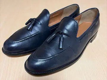 Mackintosh 태슬 로퍼 네이비 가죽 [ 26cm ]