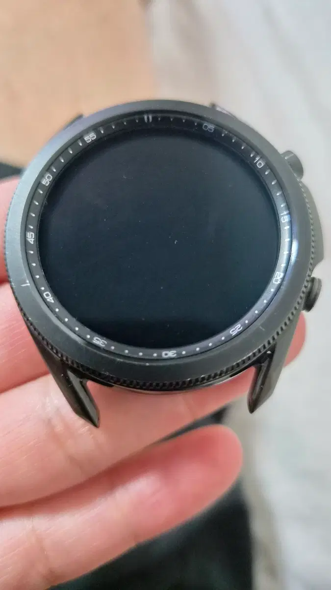 갤럭시 워치3 45mm 블랙 블루투스