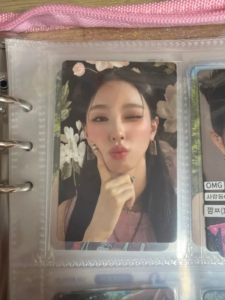 아이들 미연 HEAT 앨범 포토카드