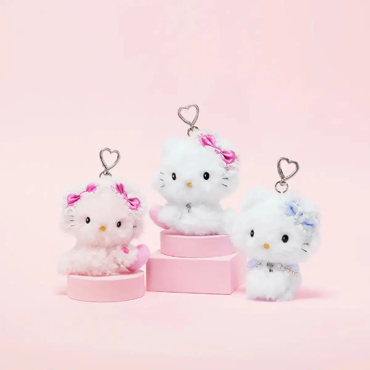 [미개봉] 올리브영 챠미키티 산리오 콜라보 핑크/화이트