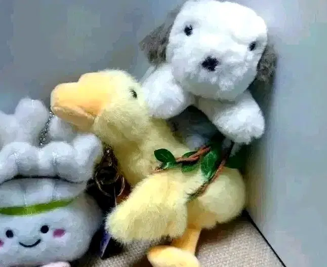 동물 인형 키링 3종 세트 판매