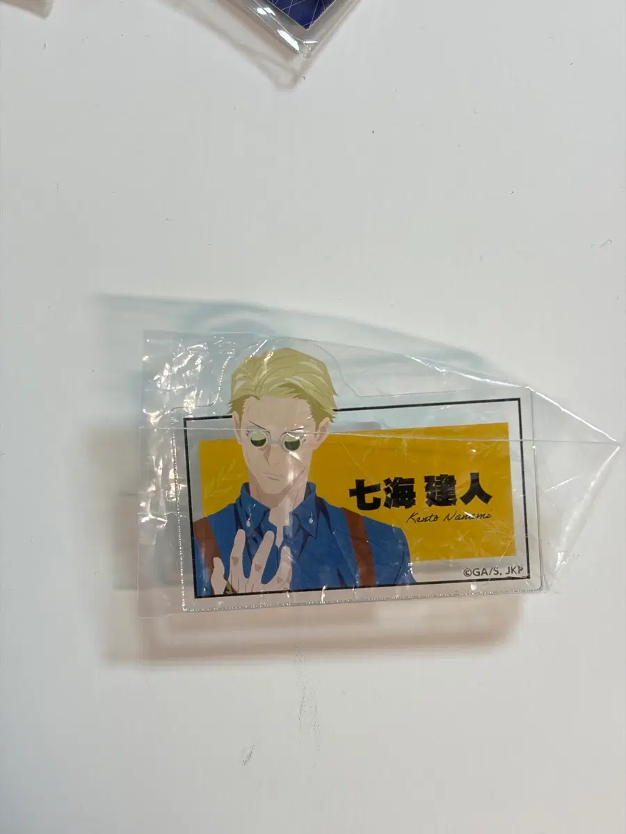 주술회전 나나미 켄토 일러스트 명찰