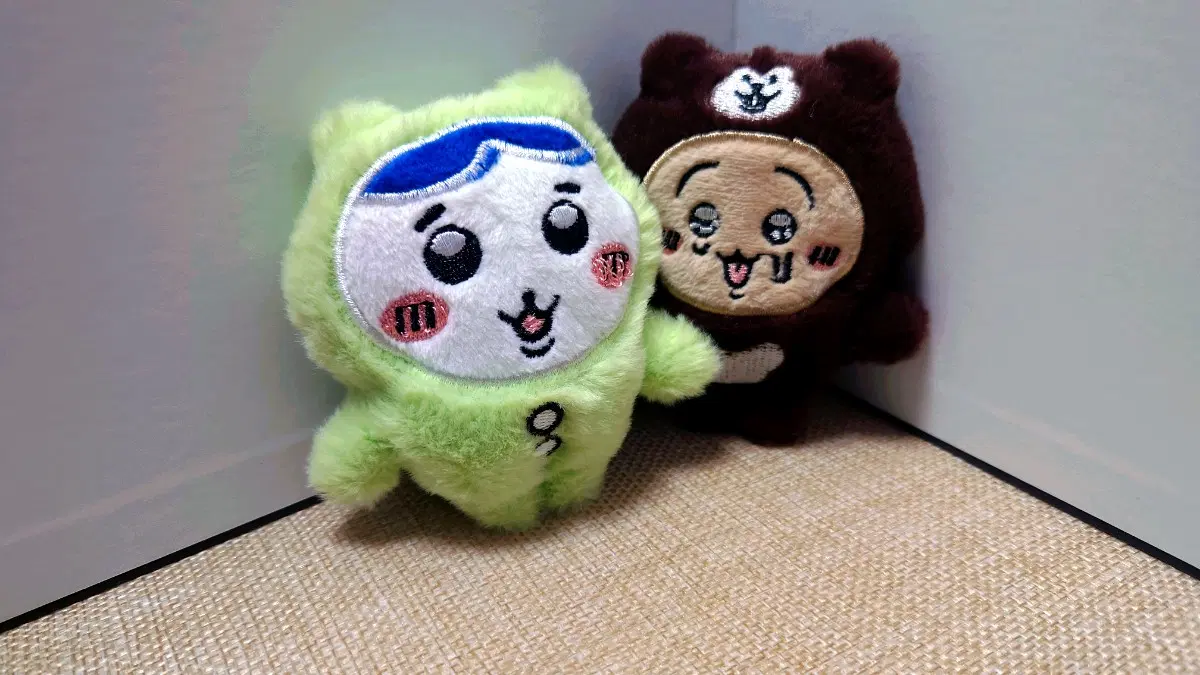 빵빵이 치이카와 3종 인형 키링 세트