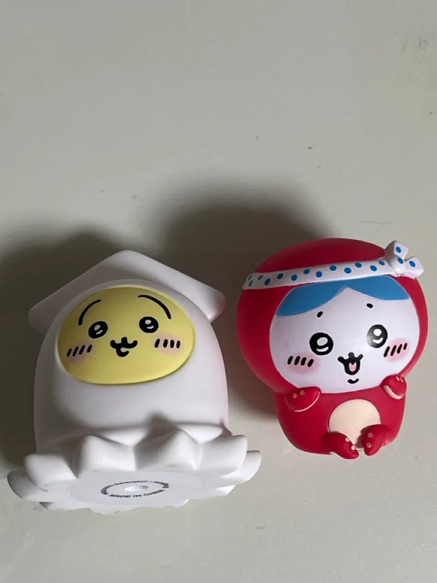 치이카와 피규어(문어하치와레&오징어우사기)