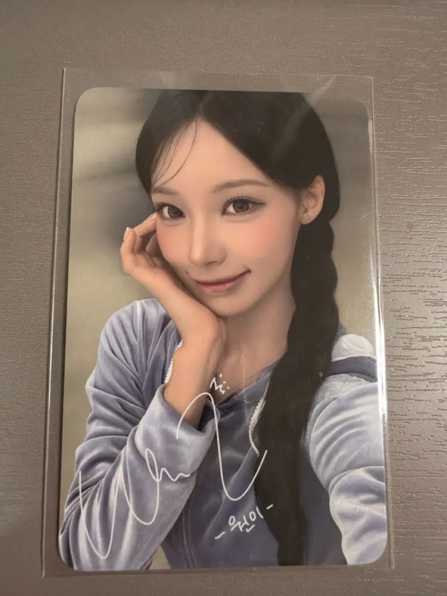 리센느 원이 와키윌리 포토카드