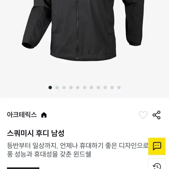 아크테릭스 스쿼미시후디s