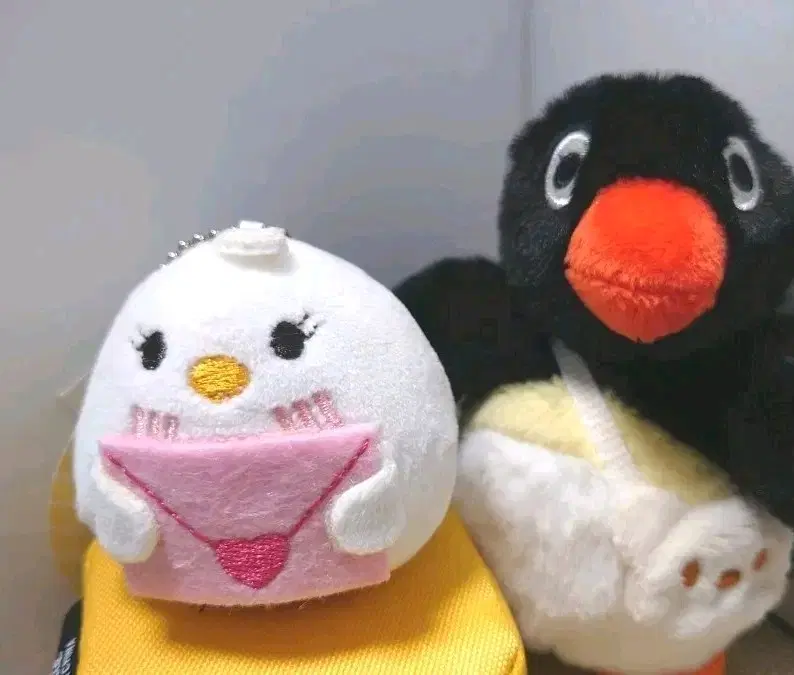 짱오락실 동물 인형 2종 세트 (펭귄 병아리)