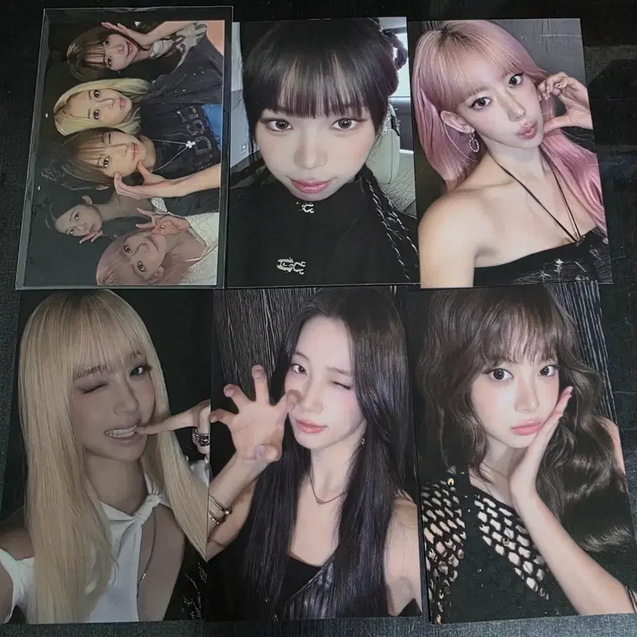 르세라핌 PUREFLOW in 인천 피어나존 포토카드 + 럭키