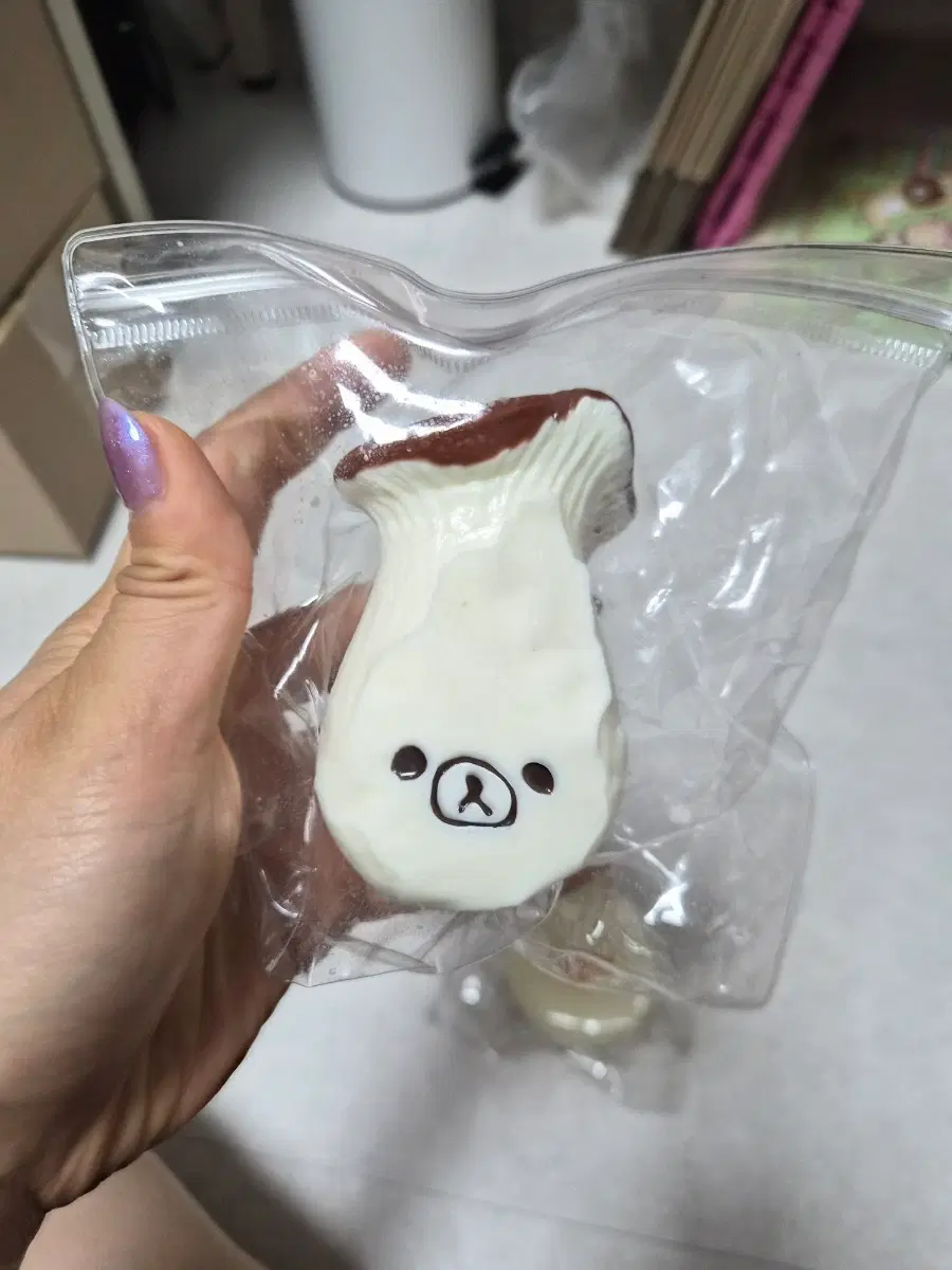 버섯 리락쿠마 말랑이