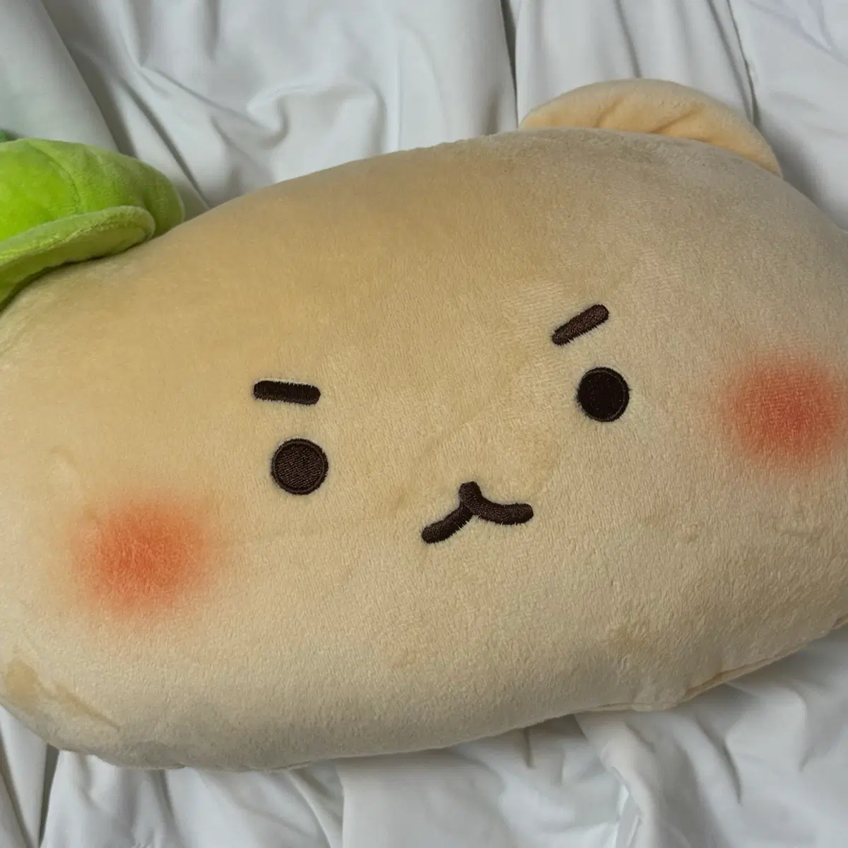올리브영 망곰이 쿠션 담요 세트 망그러진곰