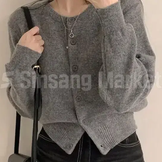 [빠른발송] 미트볼 라운드 가디건 니트 대박상품 가을겨울