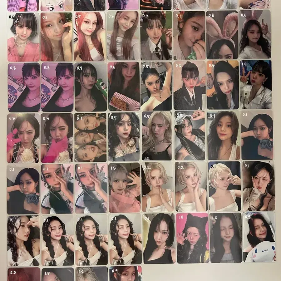 비비지 포카 미공포 판매