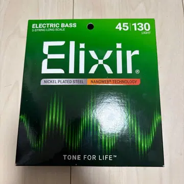 Elixir 일렉 베이스 줄 45-130 Light 미사용 새상품