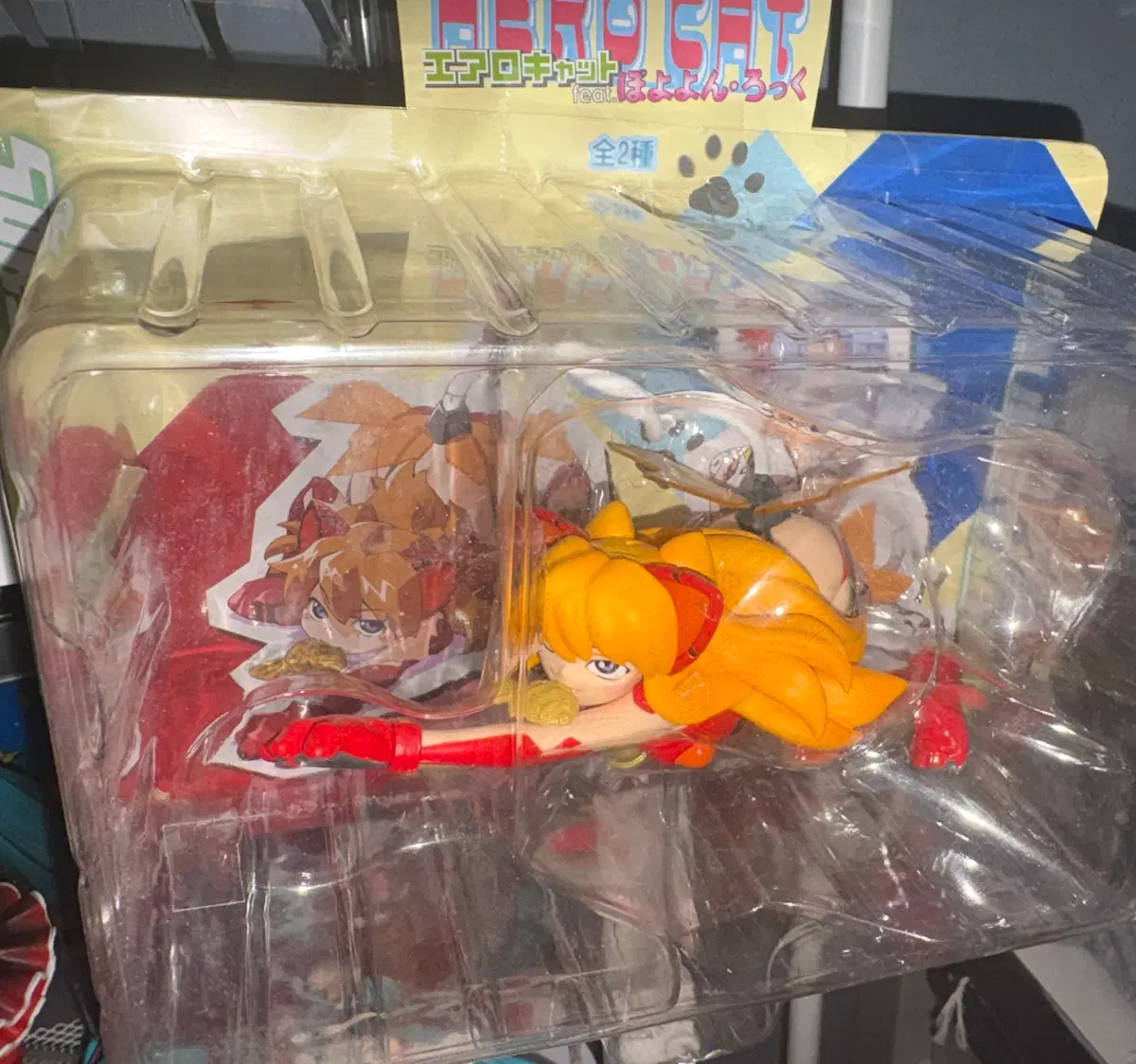 에반게리온 아스카 에어로캣 aero cat sega 피규어