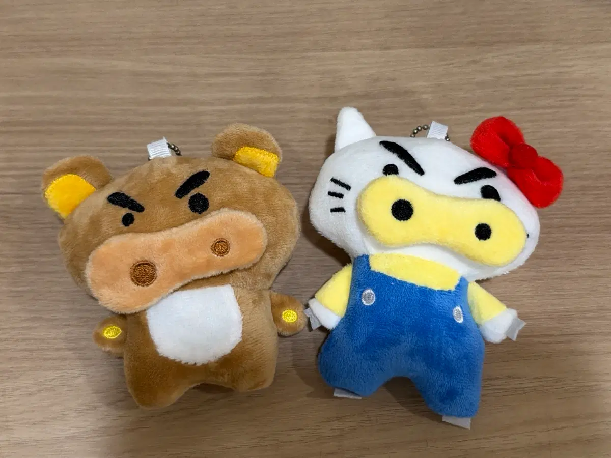 부리부리대마왕 리락쿠마 헬로키티 인형 키링