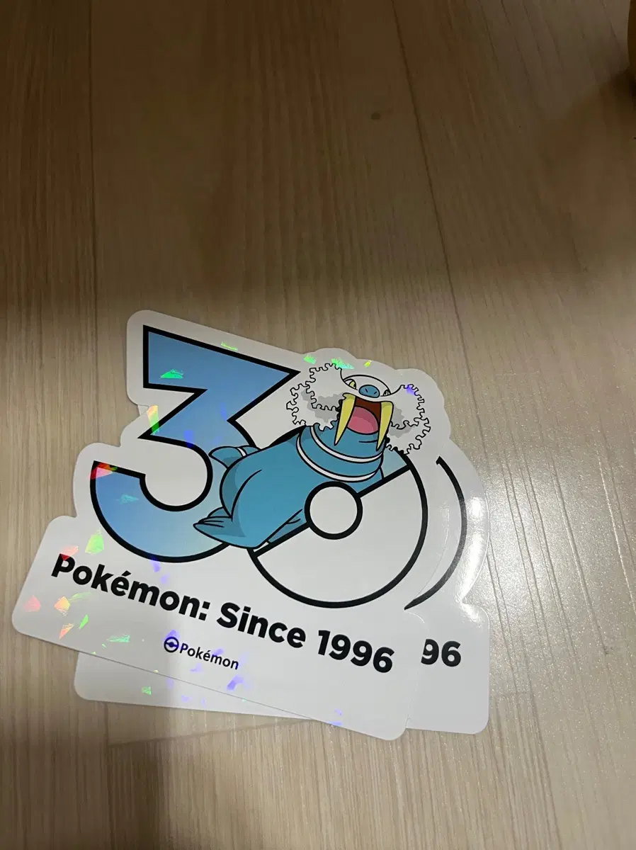 30주년 포켓몬 스티커 씨카이저