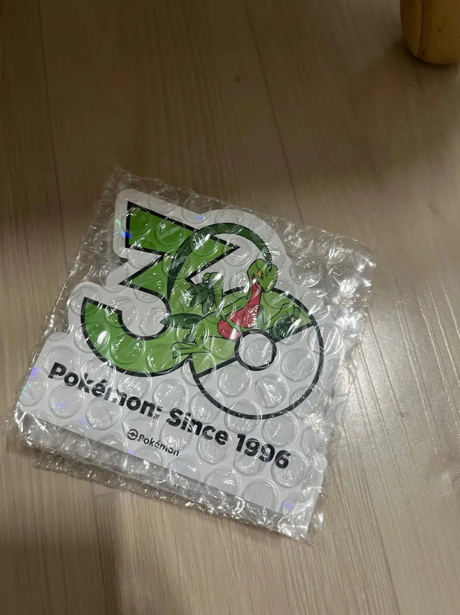 30주년 포켓몬 스티커 나무킹돌이