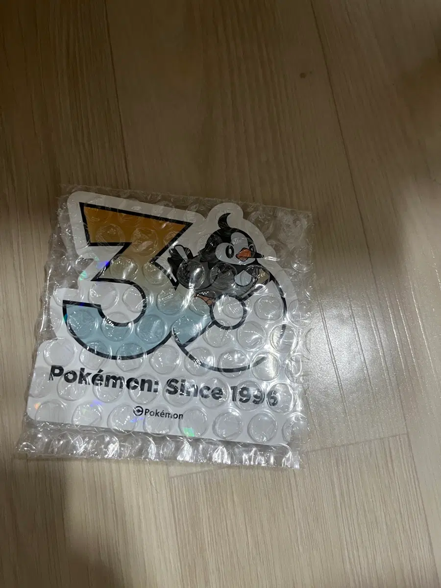 30주년 포켓몬 스티커 찌르꼬