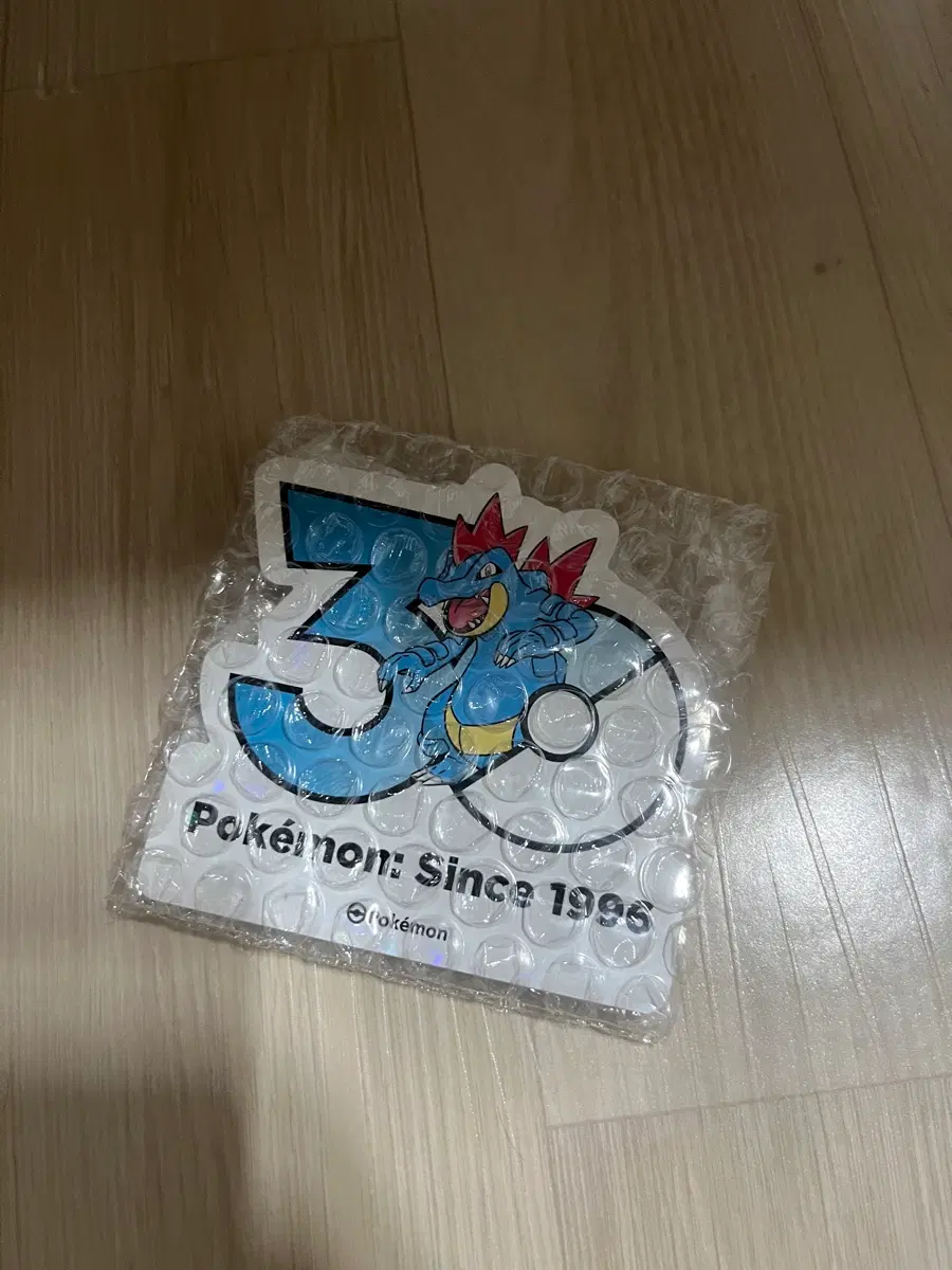 30주년 포켓몬 스티커 장크로다일