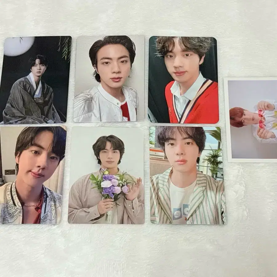 방탄소년단 bts 진 김석진 빅 포토카드 포카 7장 일괄