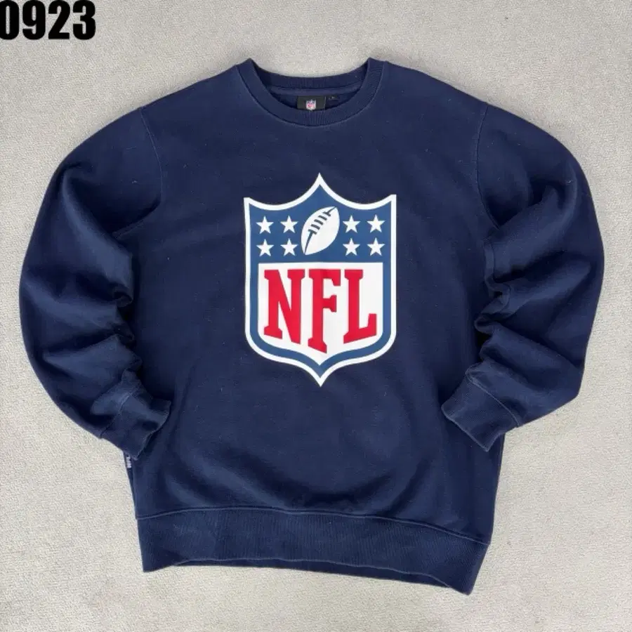 NFL 로고 네이비 맨투맨 M