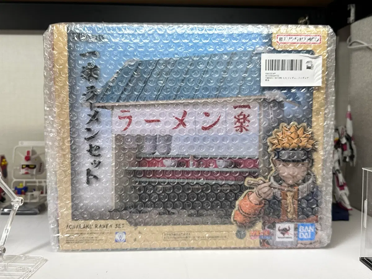 나루토 SHF 일락 라멘 (이치라쿠 라멘) 세트 미개봉 새제품