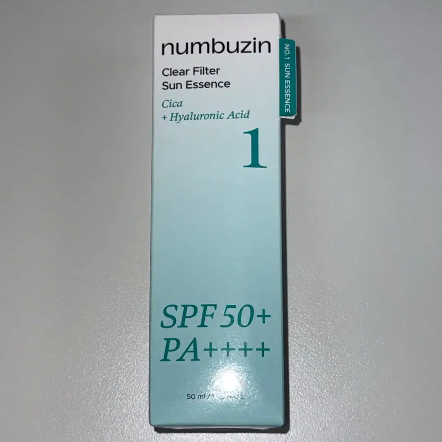 미개봉) 넘버즈인 1번 물막선크림 50ml
