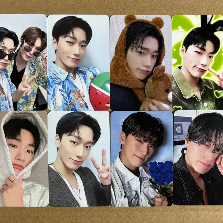 에이티즈 최산 산 특전 포카 일괄
