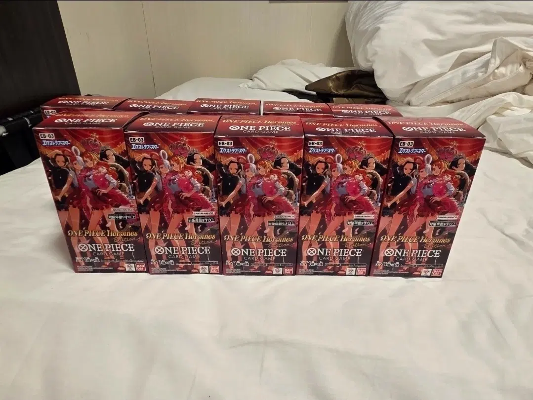 (미개봉) 원피스 TCG EB-03 엑스트라 부스터 원피스 히로인즈 에디션