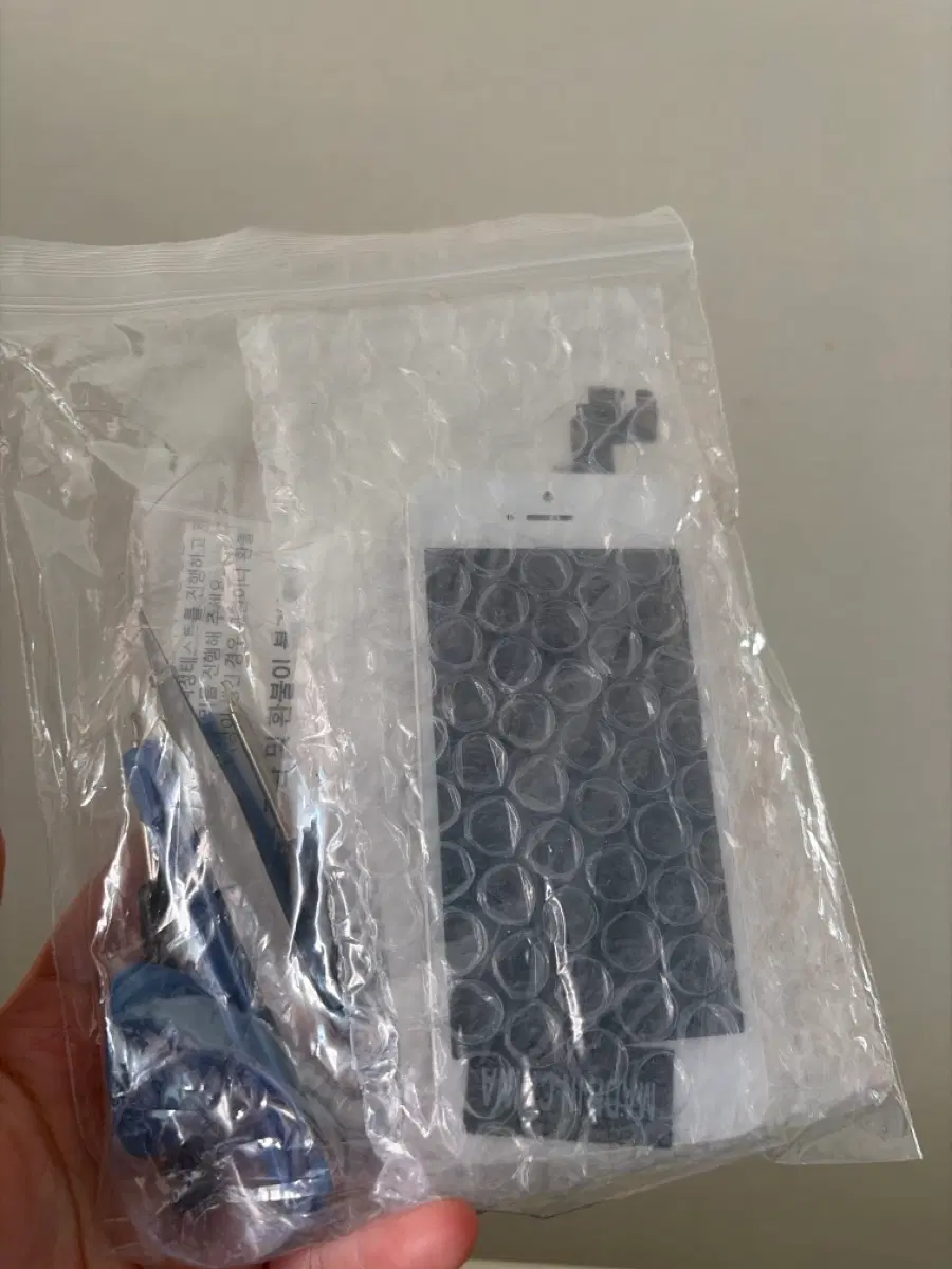 아이폰 se 화이트 로즈 액정
