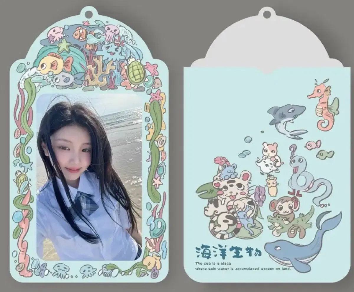 식님 해초홀더 바다지키미 등록증 개봉 미사용