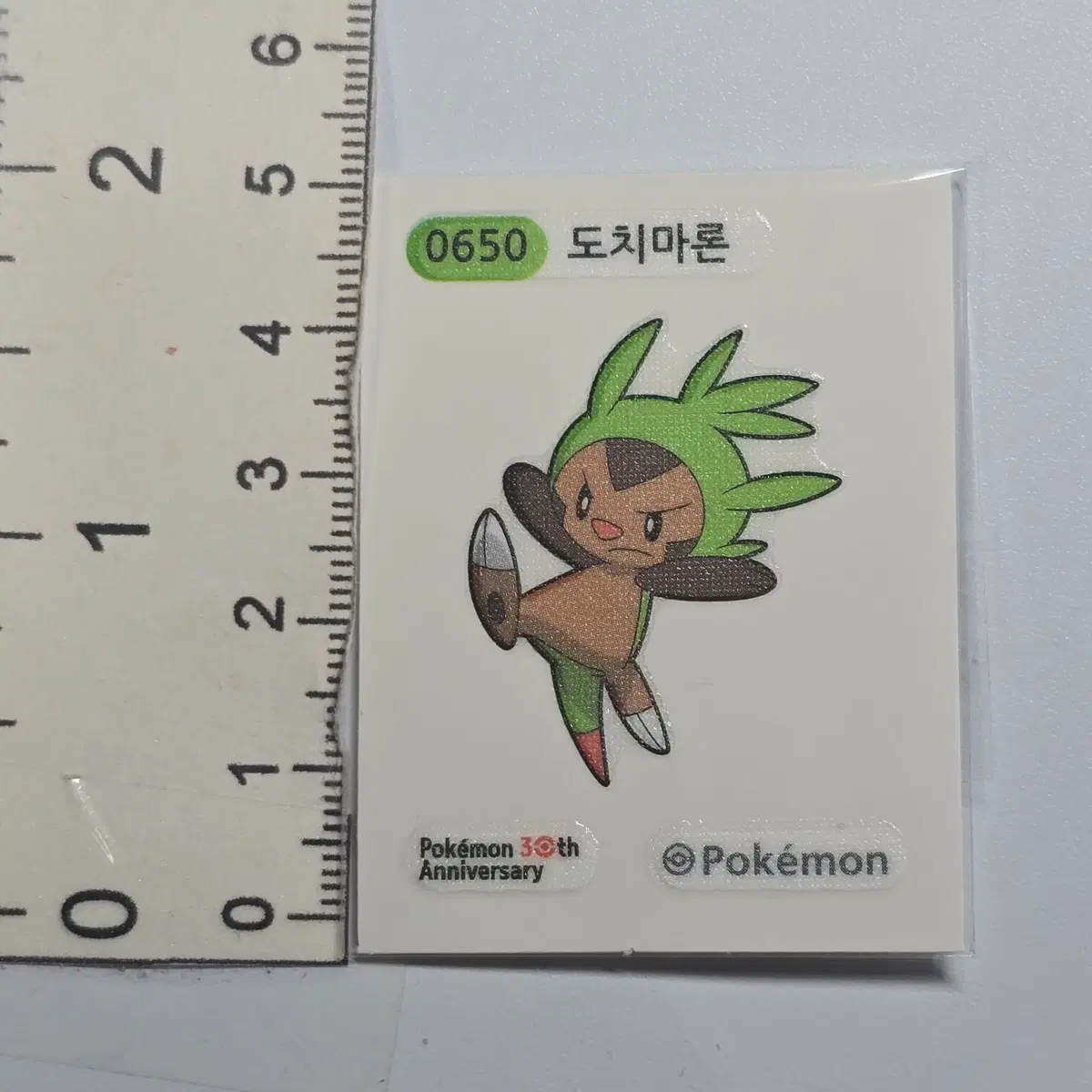 도치마론 30주년 포켓몬 띠부띠부씰 스티커