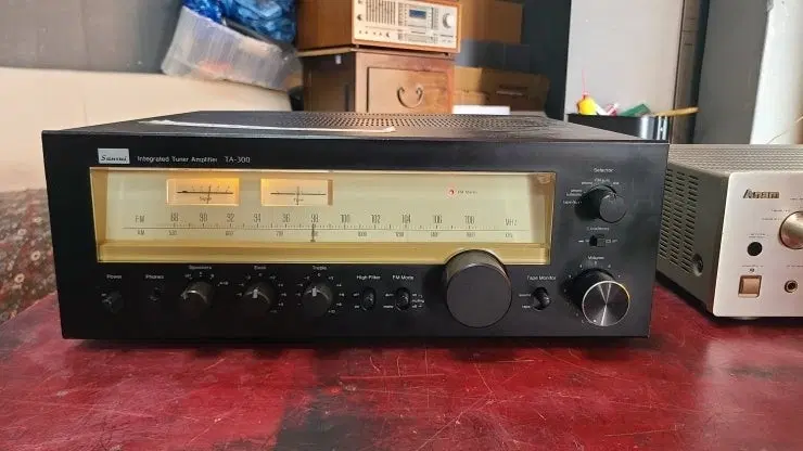튜너사용  산수이 TA-300