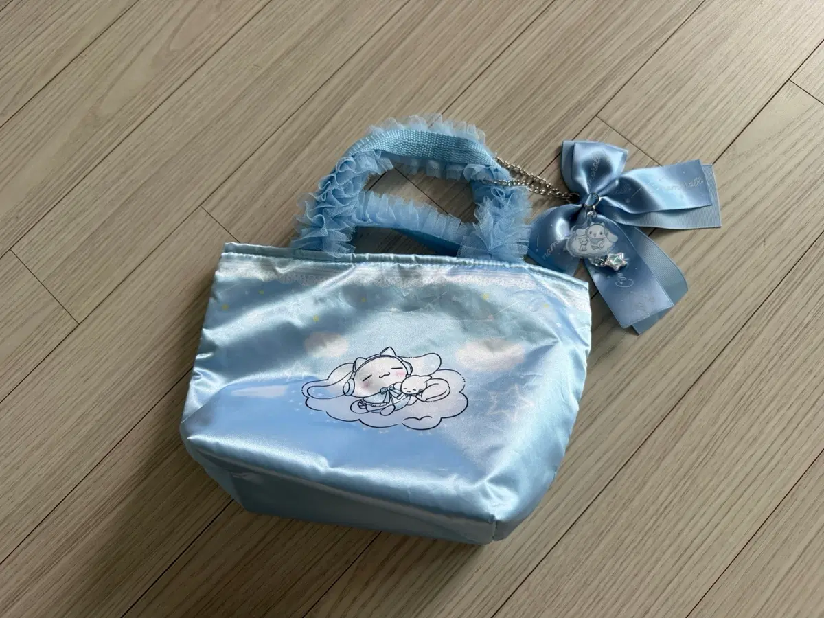 시나모롤 제일복권 가방 + 키링