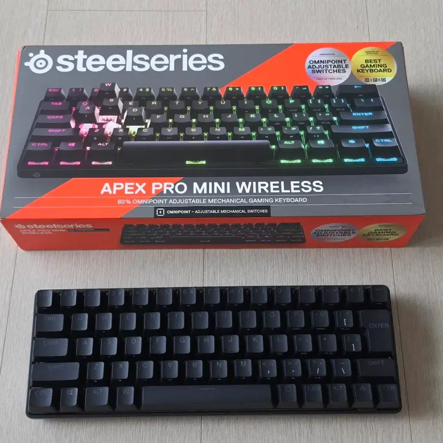 Steelserises Apex Pro Mini Wireless 키보드(일본판)