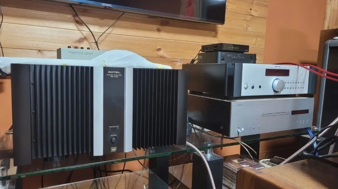 로텔 프리. 파워앰프 Rc-1090. Rb-1090