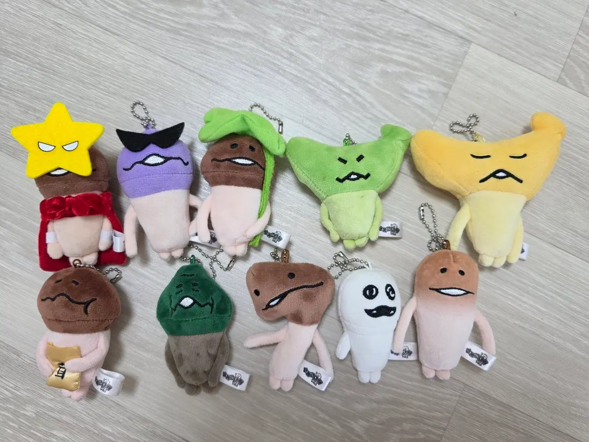 나메코 인형 키링 일괄판매.