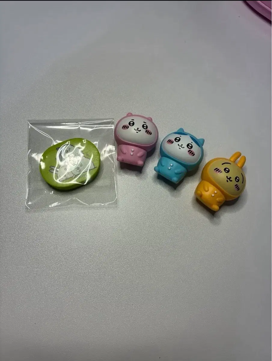 치이카와 가르마 우사기 잠옷 피규어 지우개 일괄판매 방꾸