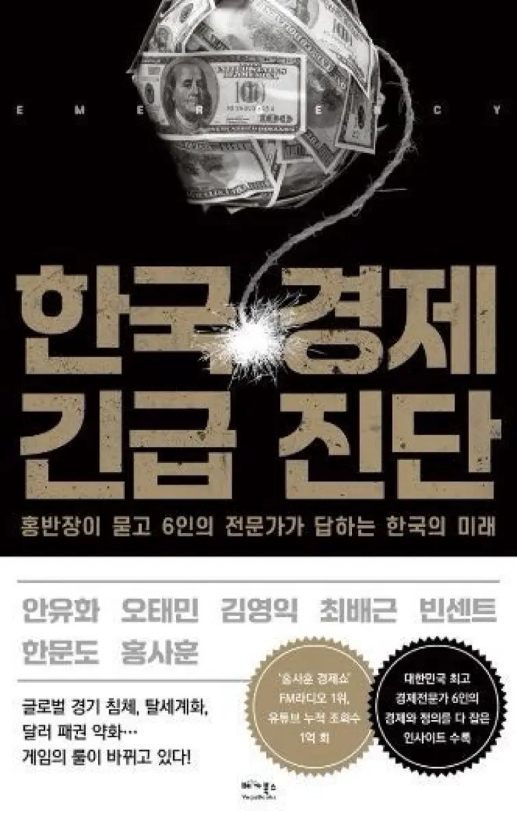 (새상품) 베스트셀러 한국경제 긴급진단 책도서
