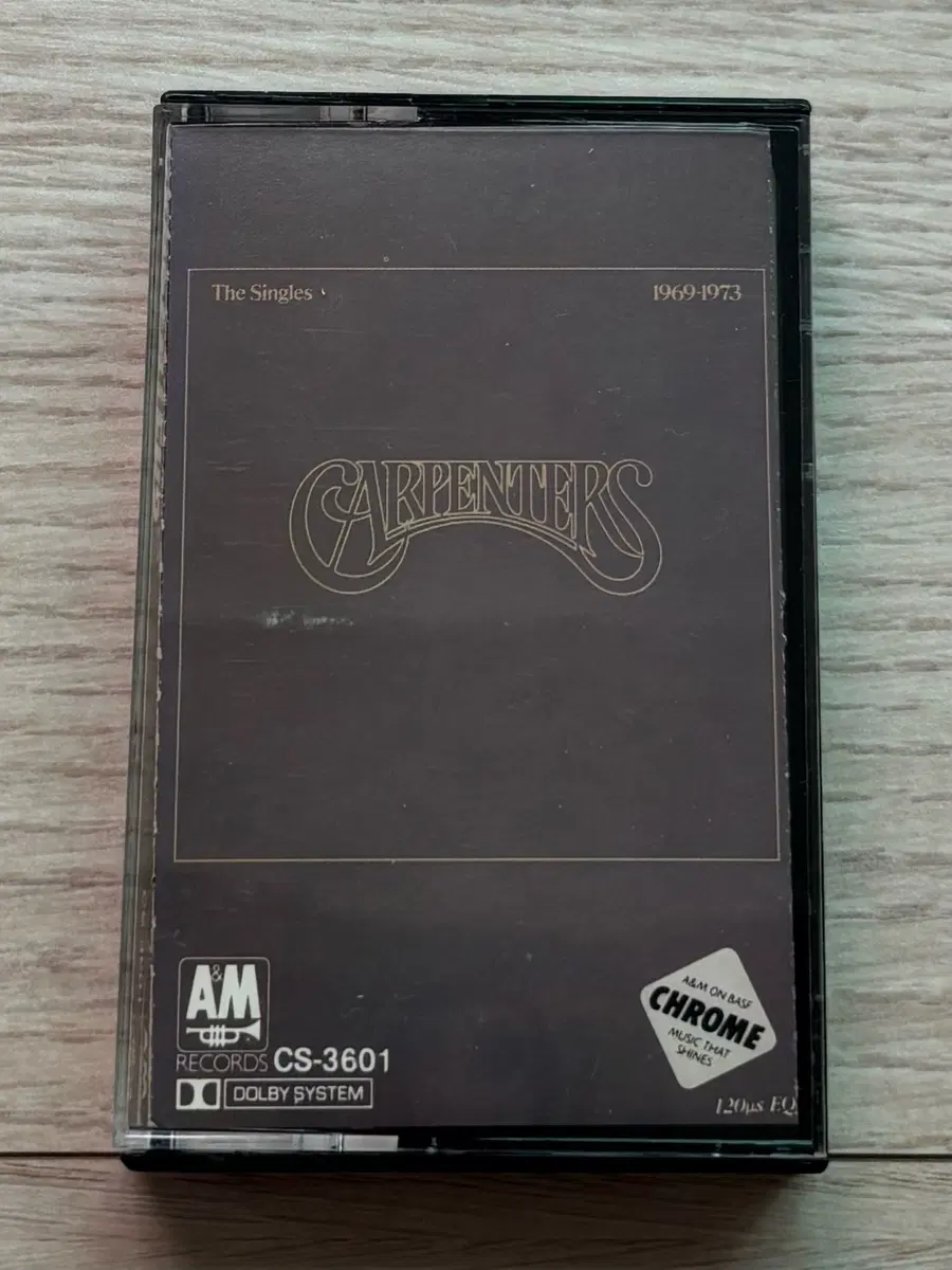 카펜터스 THE CARPENTERS The Singles 1969-1973 싱글스 카세트 테이프 미국 초판 앨범 음반