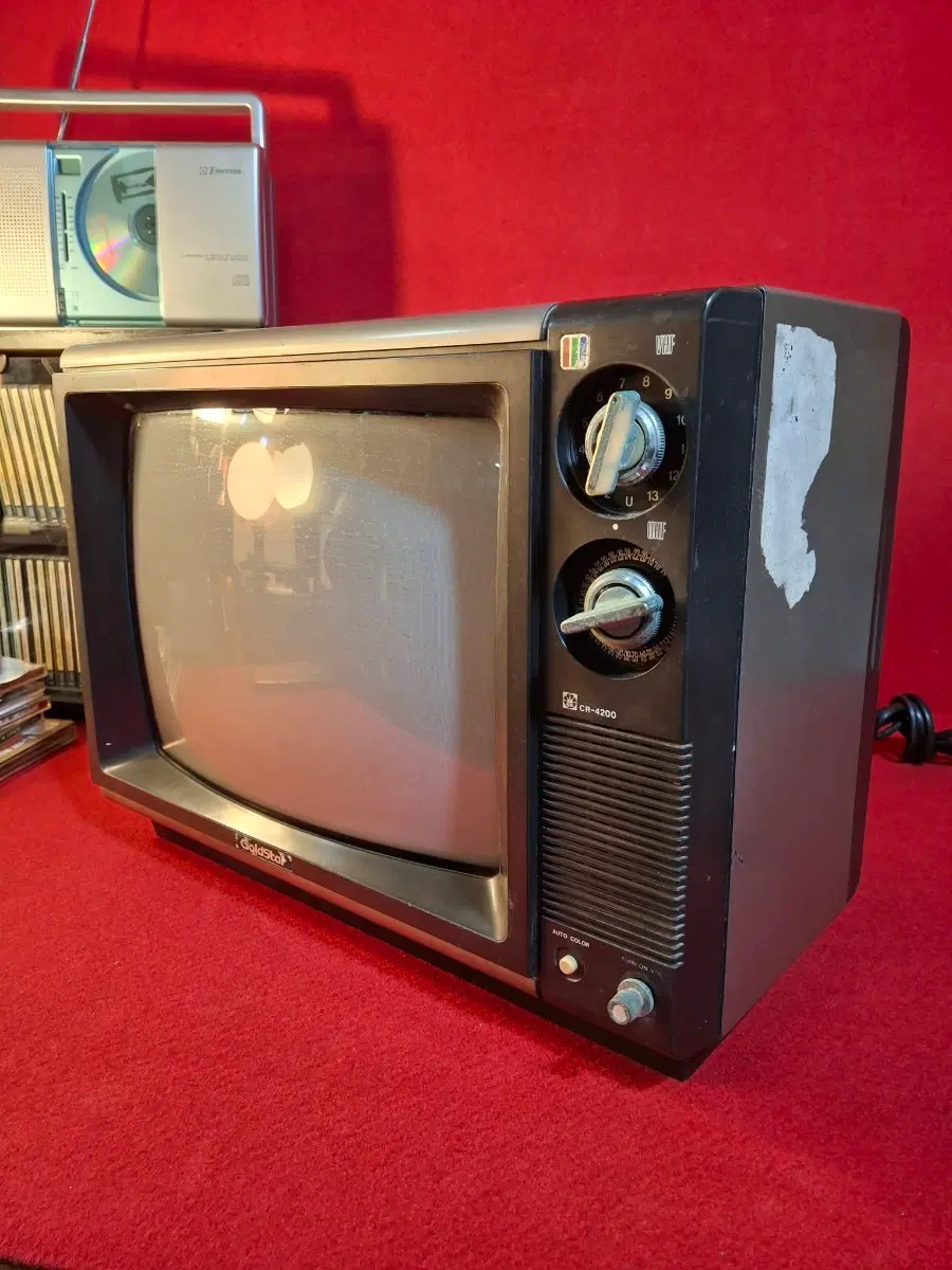 1987년 골드스타 칼라TV