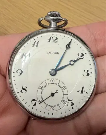 가동품 세이코샤 EMPIRE 회중시계 앤티크 구 해군?