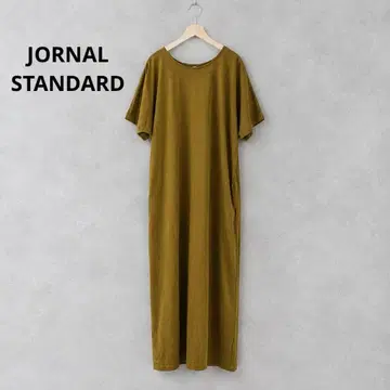 JORNAL STANDARD 2WAY 돌먼 원피스 베이지 가을 컬러