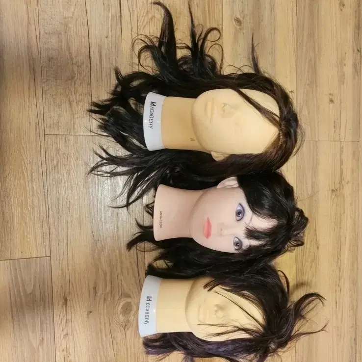 미용/헤어 연습용 마네킹 가발 판매합니다 (기장별 판매 / 여유분 다수 보유)