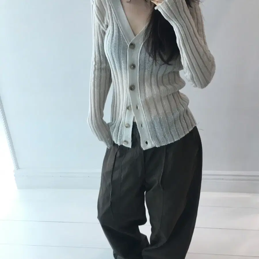아워캐비넷 hey 2way cardigan