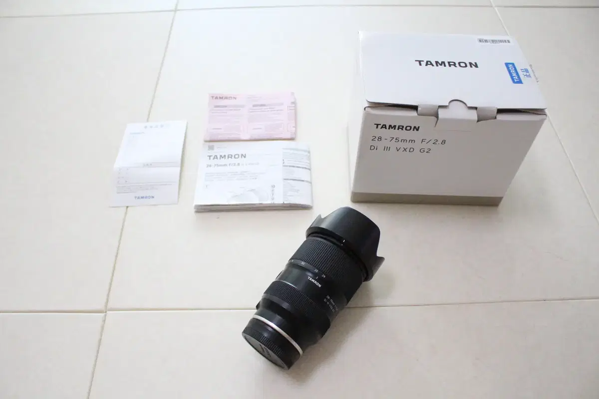탐론 28-75mm F2.8 Di III VXD G2 A063 소니 E마운트