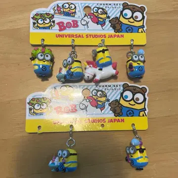 새상품 미사용 USJ 미니언 참 세트